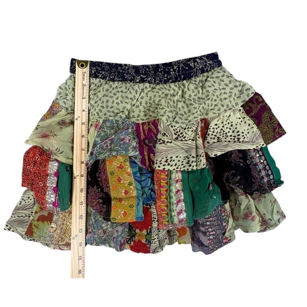 Young Threads Patchwork Mini skirt - Picture 4 of 12